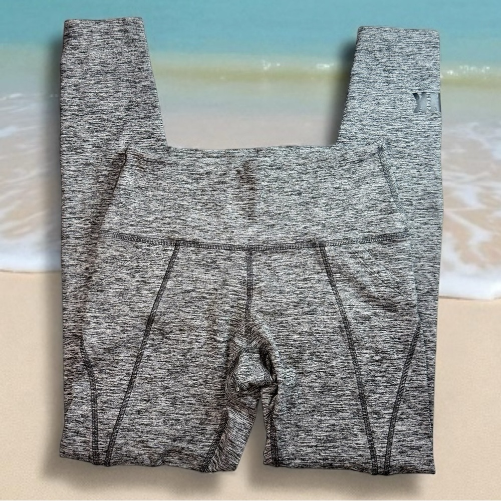 NWOT PINK Victoria's Secret Cozy Grey Comfortable Cotton Blend Leggings. Size S.